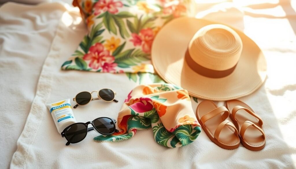 beach vacation packing checklist